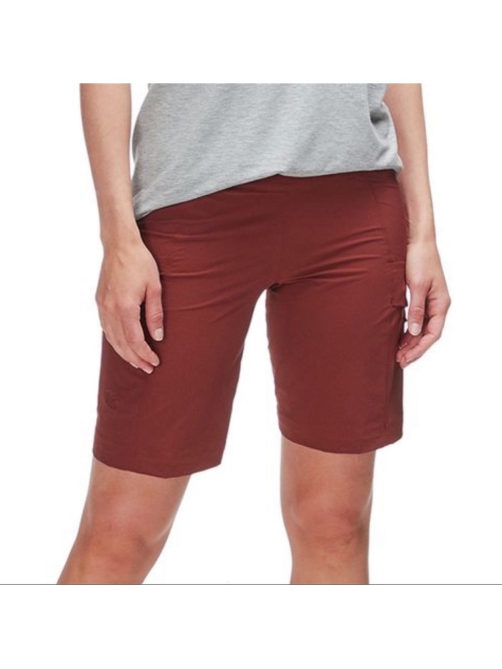 Arc’teryx Women's Sabria Shorts sz 2 “Redox” rust orange hiking camping travel